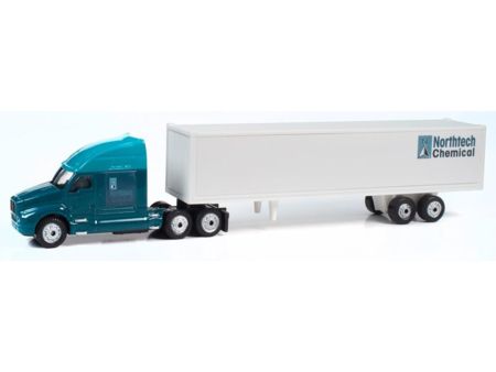 AMT 2000er Semi Tractor Trailer Set Northtech Chemical