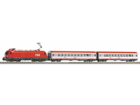 Piko HO PSCwlan S-Set ÖBB Taurus mit 2 Schnellzugwagen A-Gle