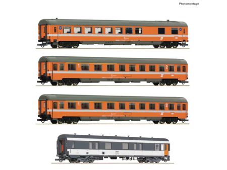 Roco HO 4-tlg. Set 1: „Arlberg-Express“, ÖBB