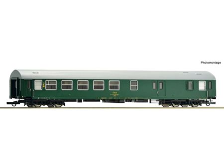 Roco HO Reisezugwagen 2. Klasse/Gepäck, CSD
