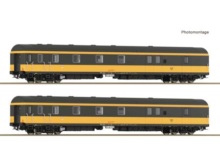 Roco HO 2-tlg. Set: Bahnpostwagen, ÖBB