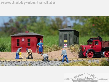 Piko G Gleisbau Hütten