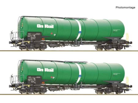 Roco HO 2-tlg. Set: Kesselwagen, OnRail