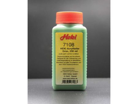 Heki  Acrylfarbe Grün, 200 ml