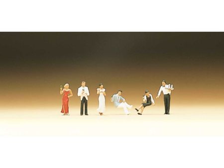 Preiser Spur N   Partygäste, Kellner