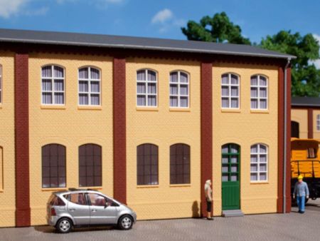 Auhagen H0 Wände 2323A,2323B gelb