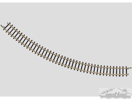 Märklin  Miniclub  Gleis geb. r195 mm, 45 Gr.