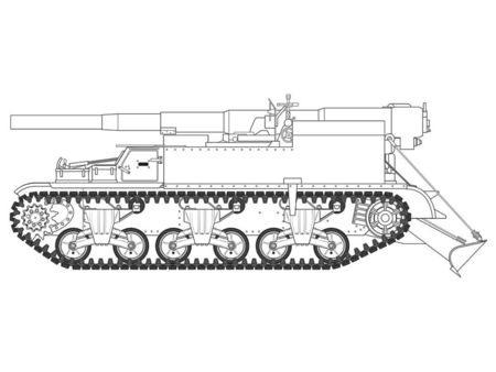 Airfix 1/35 M12 GMC