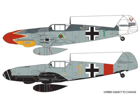 Airfix 1/72 Messerschmitt Bf 109G-6