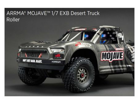 Arrma MOJAVE 1/7th 4wd EXtreme Bash Roller Black