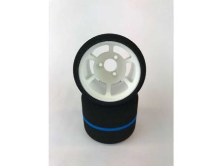 HSPEED 1/12 Foam Tire rear Blue Stripe A38