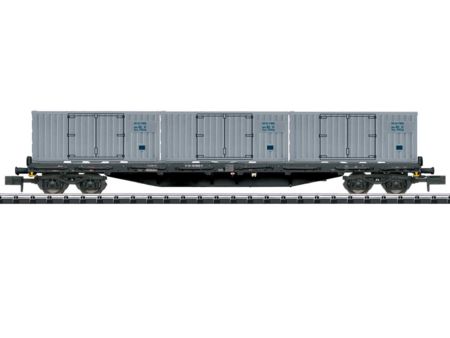 Minitrix Containertragwg.Deutsche Post