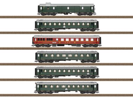 TRIX HO Schnellzugwagen-Set der Einheitsbauart 1928-1930