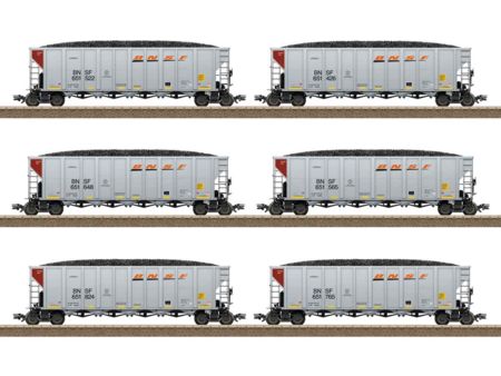 TRIX HO US Hopper Car-Set BNSF