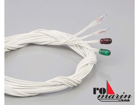 Krick Glühlampen klar  6V/100mA D3 mm 80 cm (VE2)