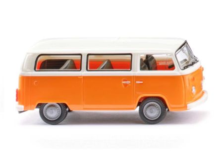 Wiking HO VW T2b Bus - orange/weiß
