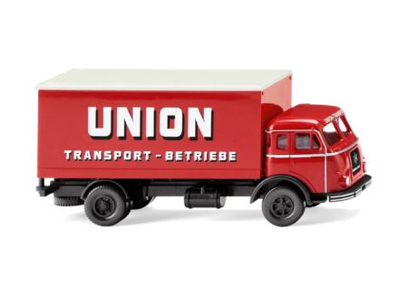 Wiking 1:87 HO Koffer-Lkw (Henschel) 
