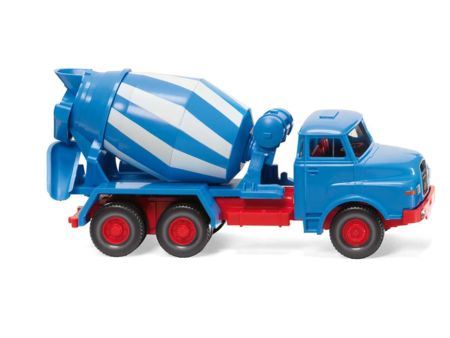 Betonmischer (MAN) - blau/wei