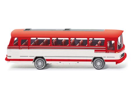 Wiking HO Reisebus (MB O 302) verkehrsrot