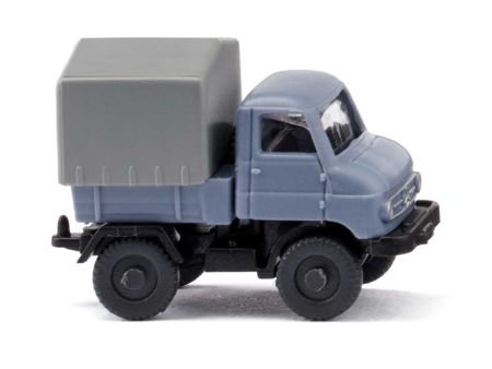 Wiking Spur N Unimog U 411 - taubenblau