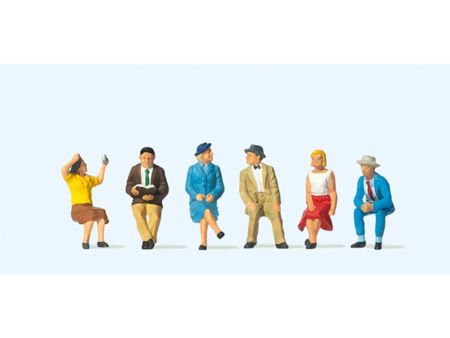 Preiser HO Sitzende Personen