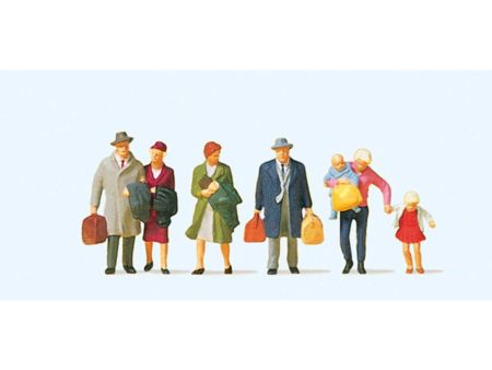 Preiser HO Gehende Reisende
