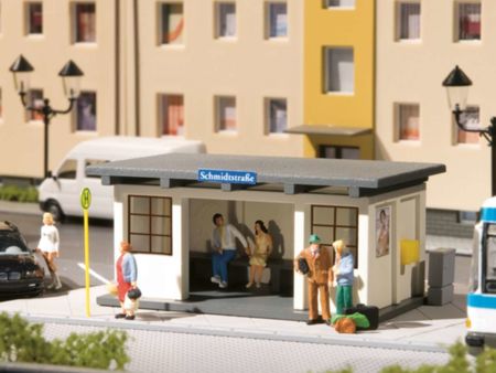 Auhagen H0 2 Buswartehäuschen