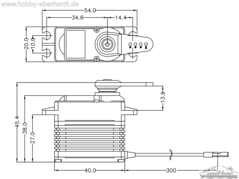 Servo HS-8380TH