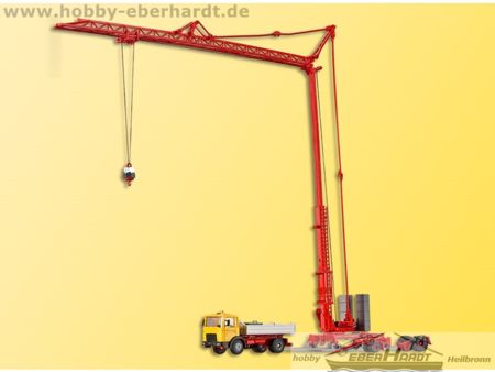 Kibri H0 MAN Kipppritsche und LIEBHERR SK