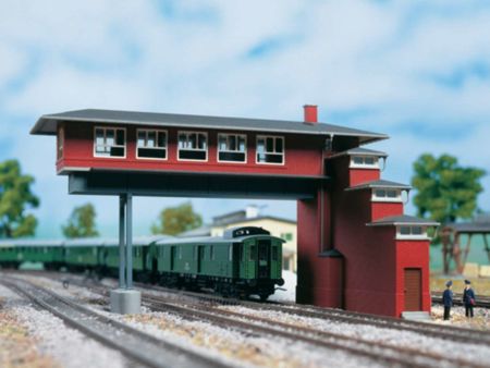 Auhagen TT Brückenstellwerk Saalfeld