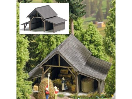 Busch HO Heuschuppen