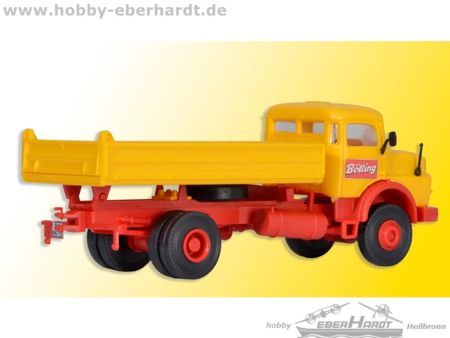 Kibri H0 MB Rundhauber LAK 1620 mit Kipp-Pritsche