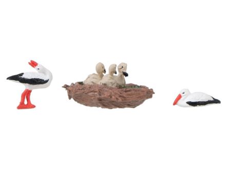 Faller HO Figuren-Set mit Mini-Sound-Effekt Störche