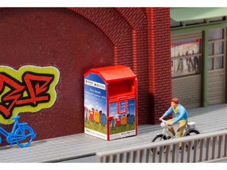 Faller  HO  Altkleidercontainer