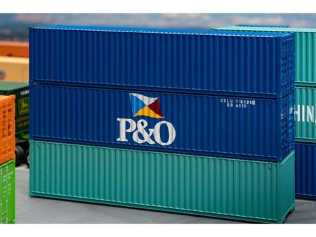 Faller HO 40' Container P&O