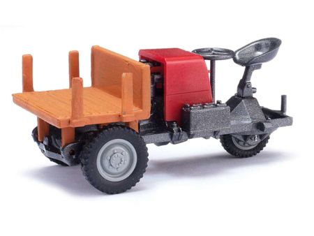 Busch Picco 1: Holzpritsche, rot H0
