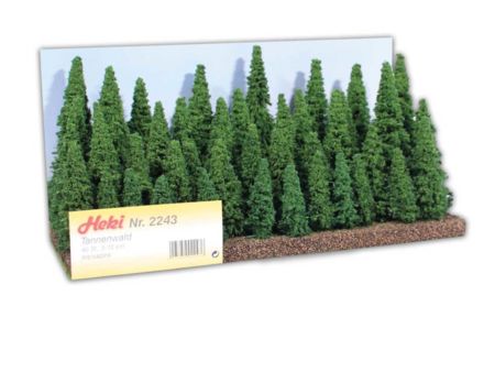 Heki  Tannenwald, 40 Tannen 5-12 cm