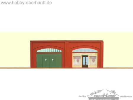BRAWA  H0 Arkade mit Läden