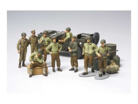 Tamiya 1:48 US Willys Jeep m. Fig.-Set (9)