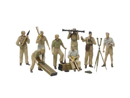 Tamiya 1:35 Fig.-Set DAK Luftwaffe Artillerie