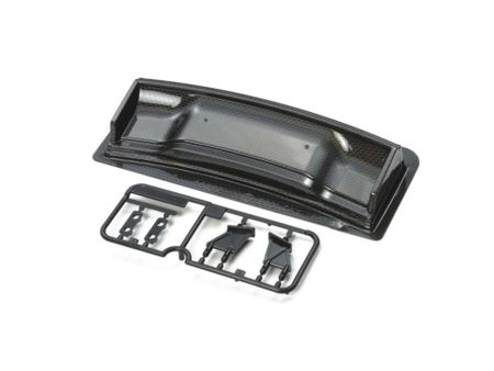 Tamiya 1:10 Racing Heckspoiler Alpha Carb.Dekor