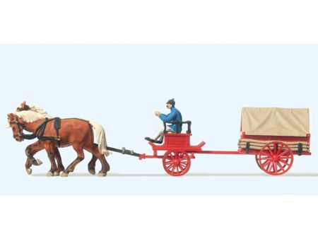 Preiser HO Kohlenwagen. Um 1900. Fertigmodell