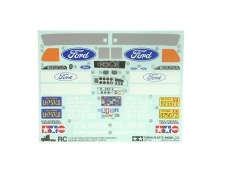 Tamiya Aufkleber Ford Aeromax 56309