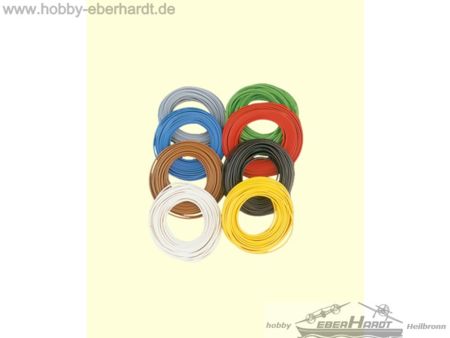 BRAWA  Doppellitze 0,14 mm², gelb