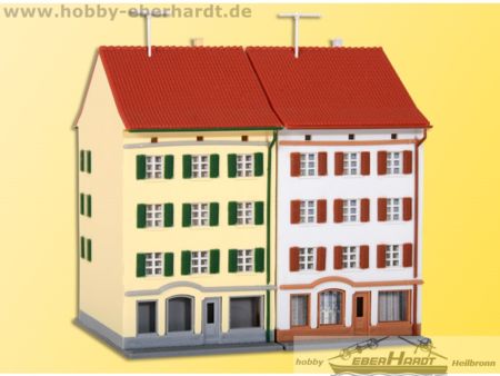 Kibri Z Mehrstöckiges Wohnhaus mit Ladengeschäft,2 Stück