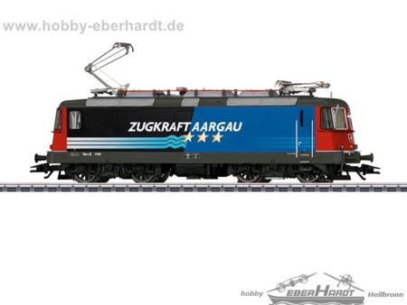 Märklin  HO  E-Lok Re 4/4 II Zugkr.Aargau