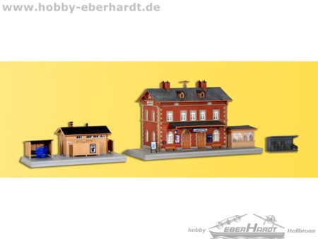 Kibri H0 Bahnhof Langenthal mit Nebengebäuden