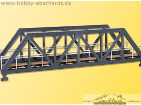 Kibri H0 Stahl-Vorflutbrücke, eingleisig 