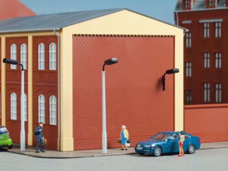 Auhagen H0 Peitschenlampenattr. eckig