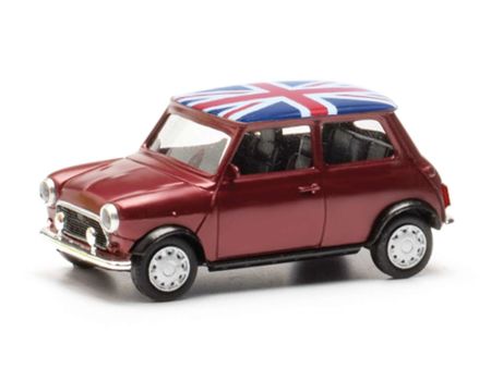 Herpa HO  Mini Cooper Rechtsl. met.